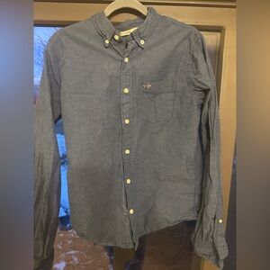 Long Sleeve Button Up Hollister‎ Shirt Size Medium